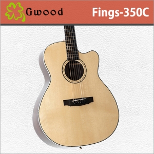 지우드 핑스-350C(Gwood Fings-350C)/핑거스타일/올솔리드 기타	
