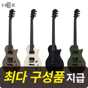 [최다구성품지급] 헥스 H100 / 입문용 일렉기타/ HERO 바디