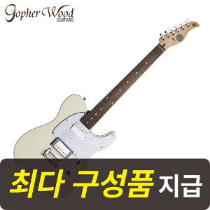 [최다구성품지급] 고퍼우드 T-modern V / T모던5/ WHITE510HH / 입문용 일렉 기타