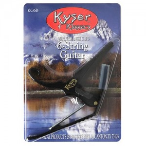 KYSER Klassics Guiatr Capo KG6B 카이저 기타 카포 Made In USA